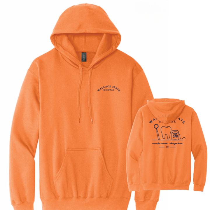 Script Hoodie | Wallace State Dental Apparel Store