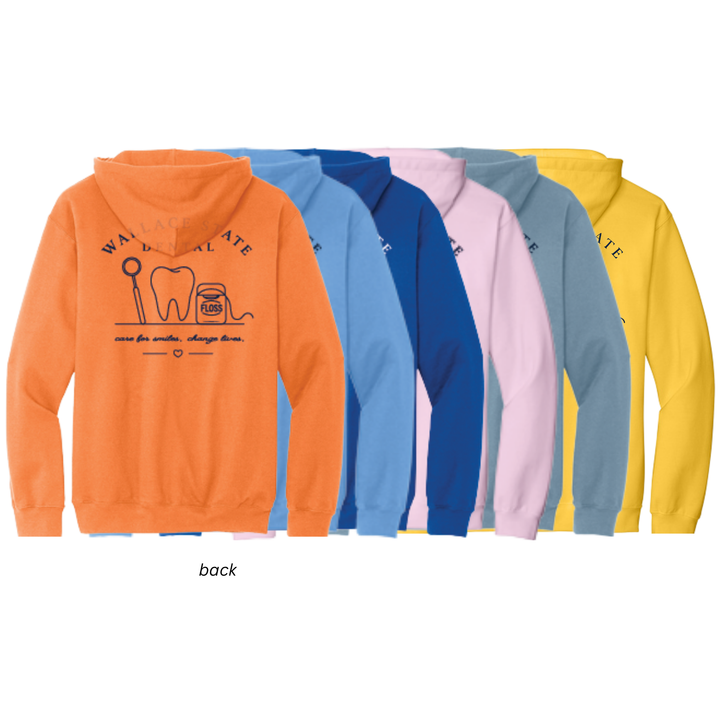 Script Hoodie | Wallace State Dental Apparel Store