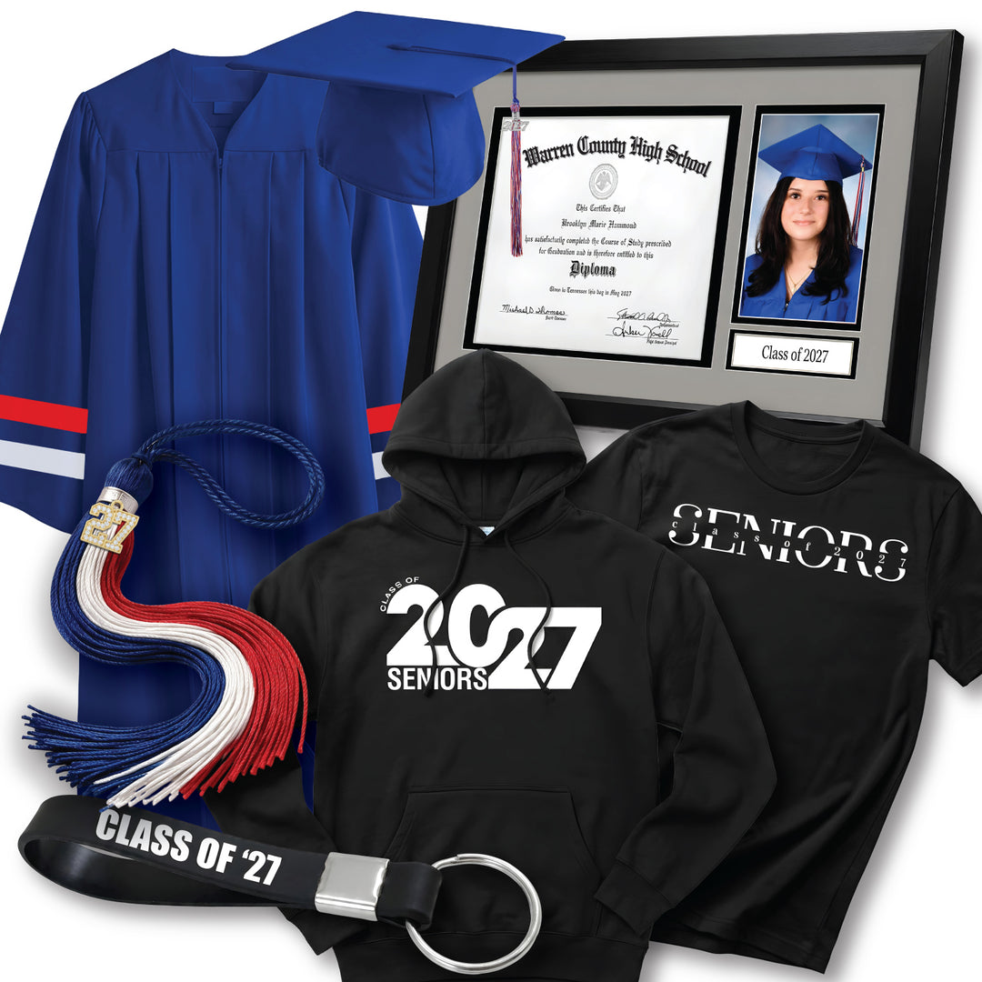 Cap & Gown Deluxe Package | Warren County High School