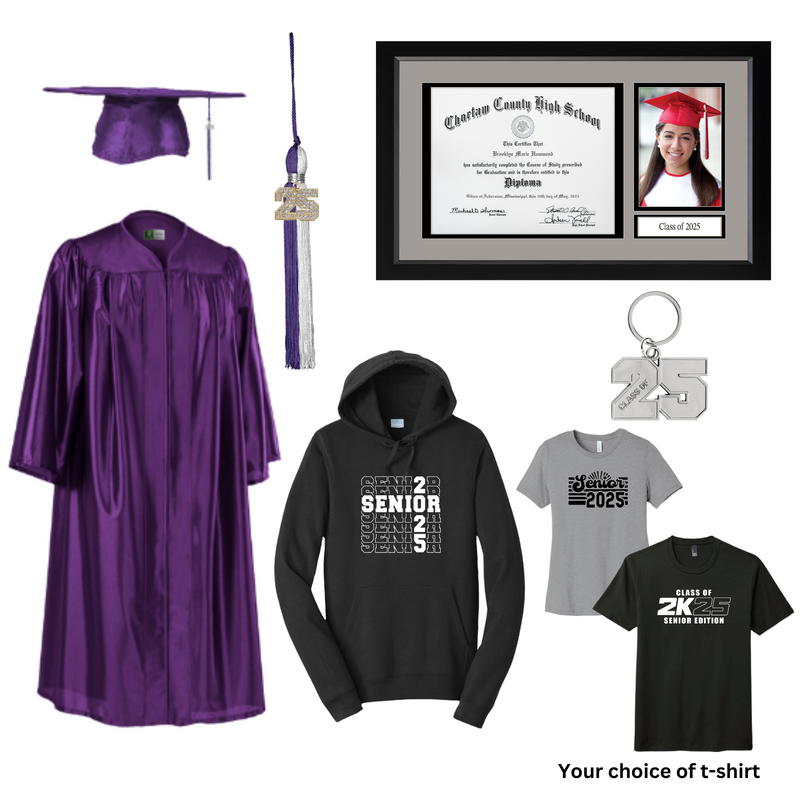 Cap & Gown Deluxe Package | Watertown High School