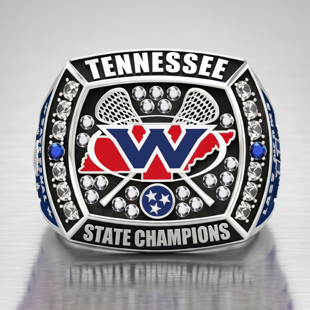 Lacrosse State Championship Ring | Option 3 | West High School