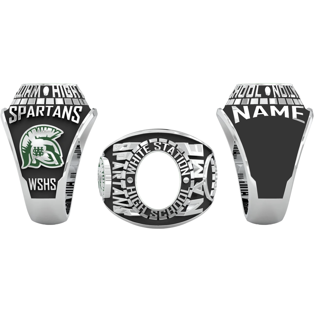 Class Ring - Traditional Style | White Station High School