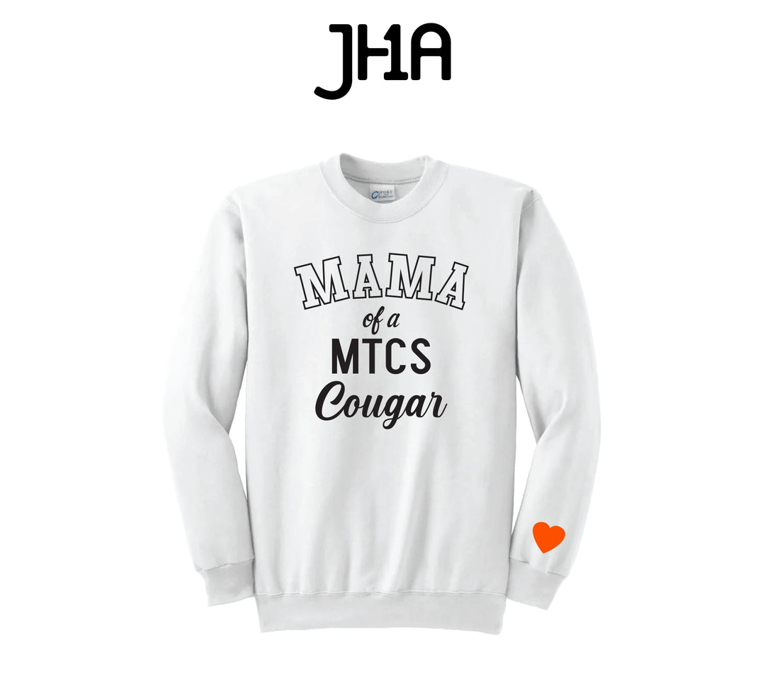 Comfort Colors Crew Sweatshirt | Middle Tennessee Christian Football