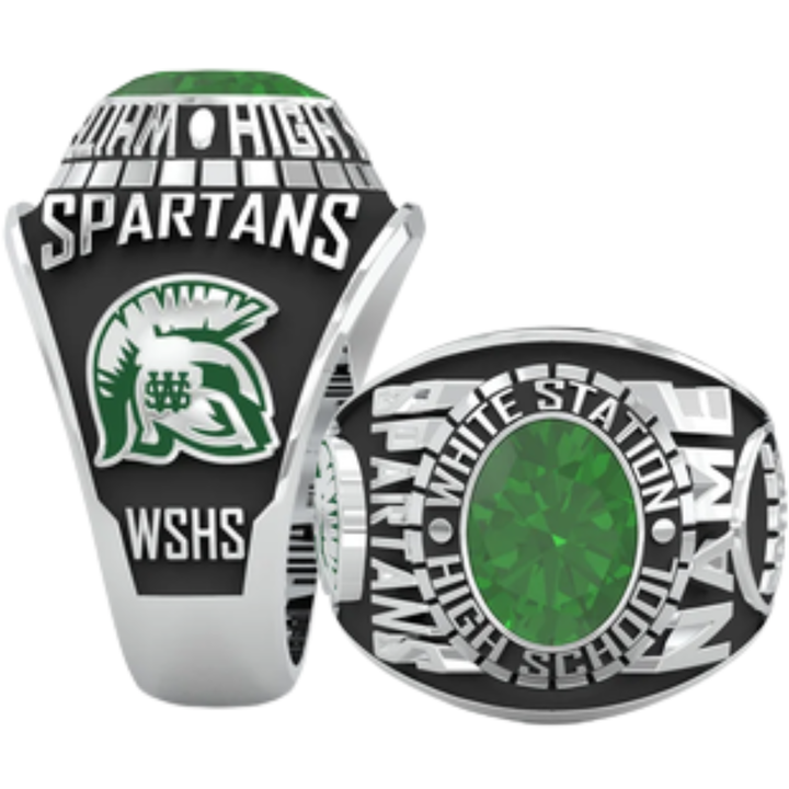 Class Ring - Traditional Style | White Station High School