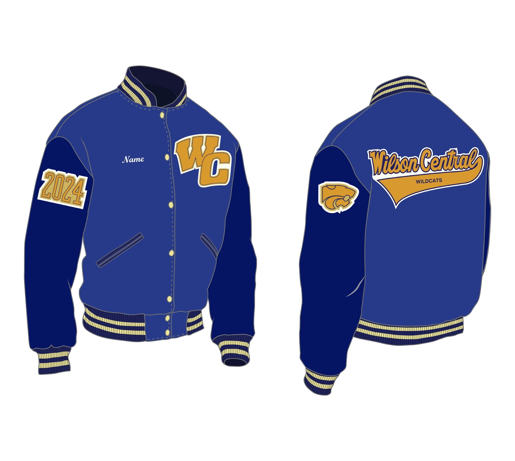 Wilson Central High School Jacket Builder | Deluxe Package – JHA ...