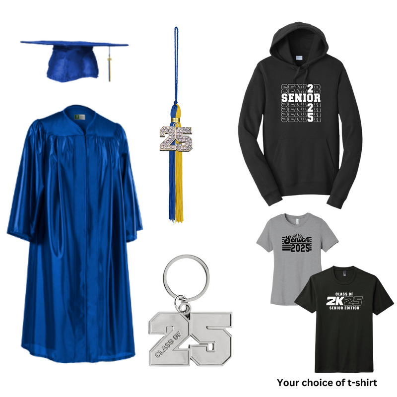 Cap & Gown Essential Package | Wilson Central High School