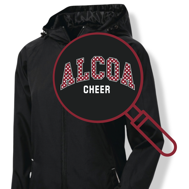 Cheer Hooded Jacket | Alcoa High School Cheer