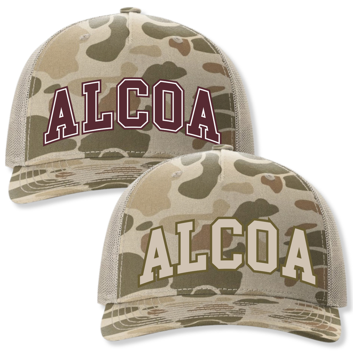 Harvest Duck Camo Trucker Hat | Alcoa High School Cheer