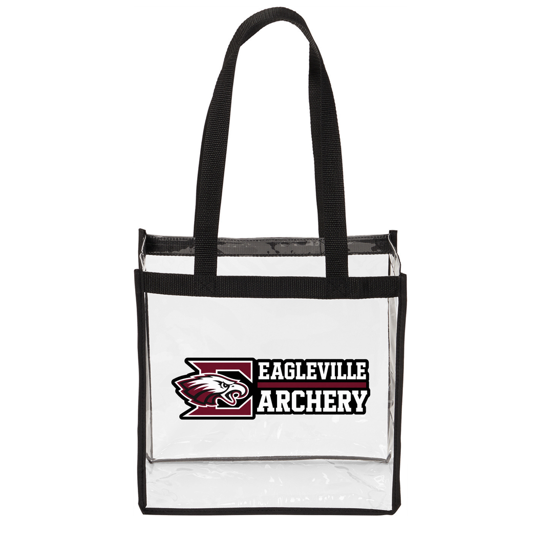 Clear Stadium Tote | Eagleville School Archery