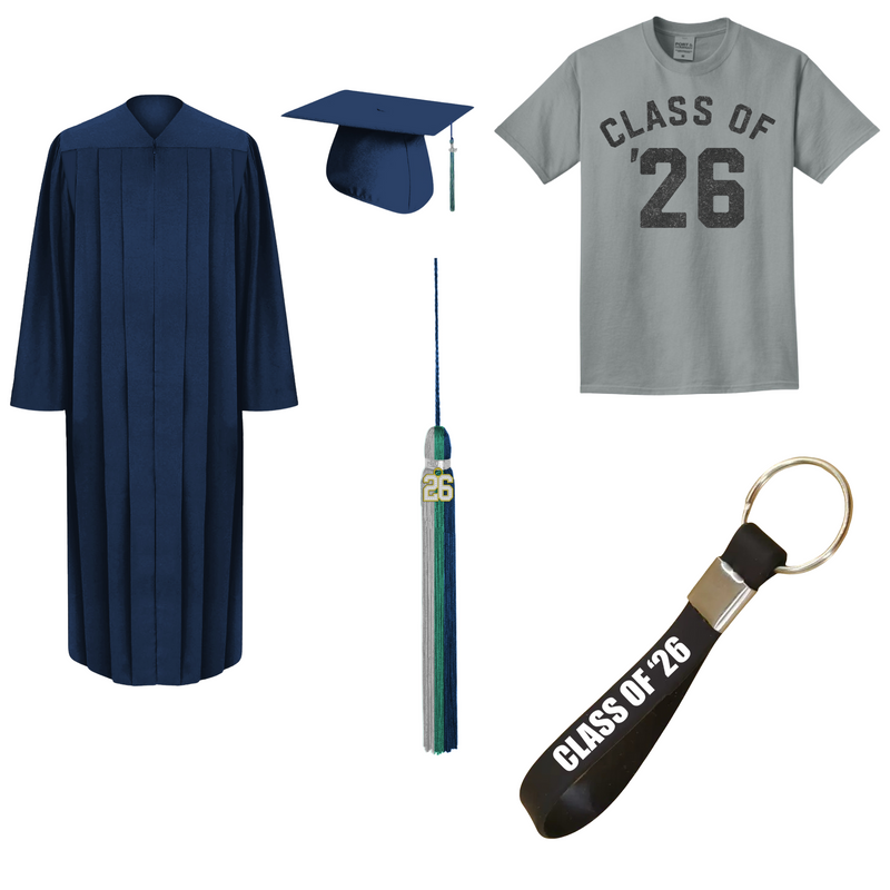 Cap & Gown Basic Package | Siegel High School
