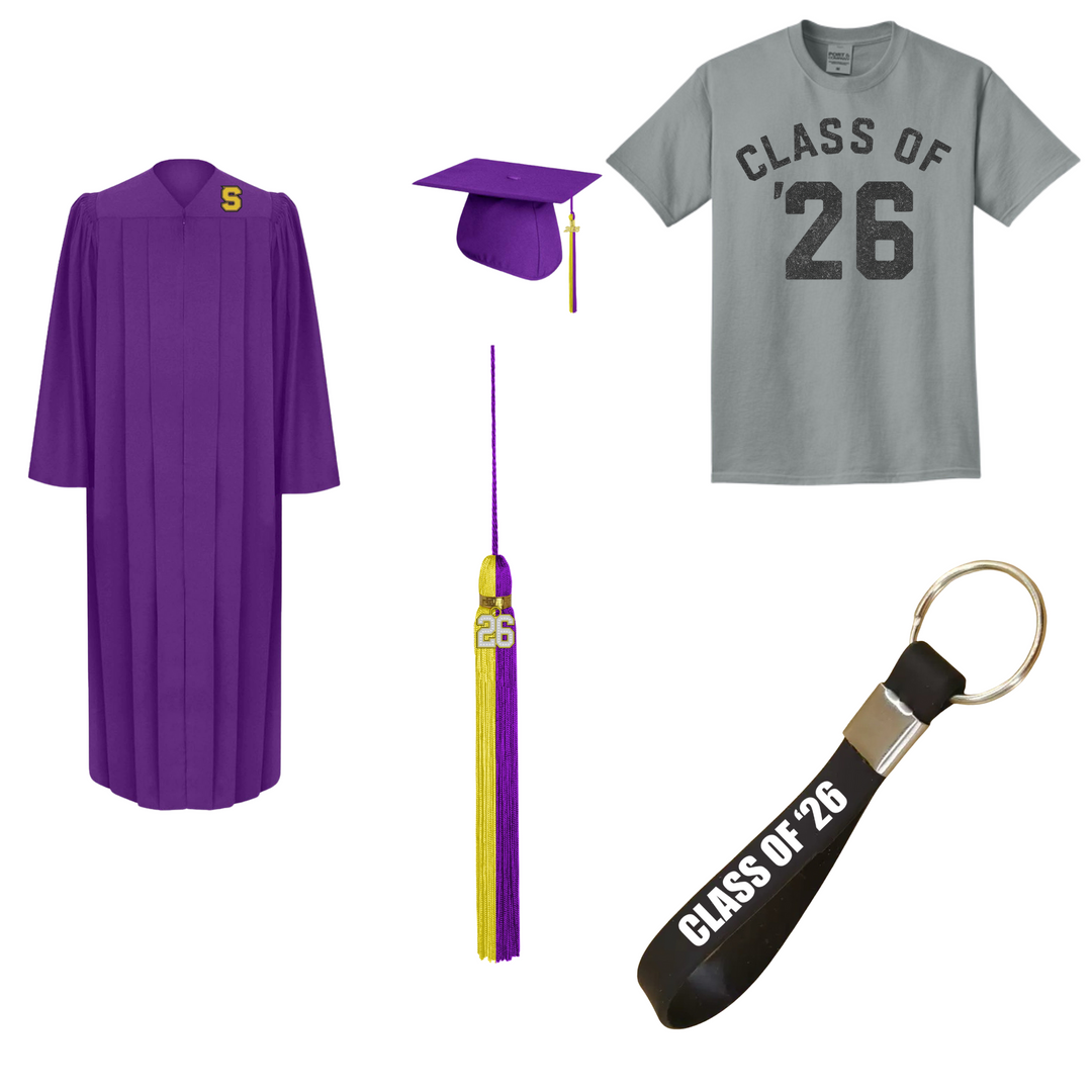 Cap & Gown Basic Package | Smyrna High School