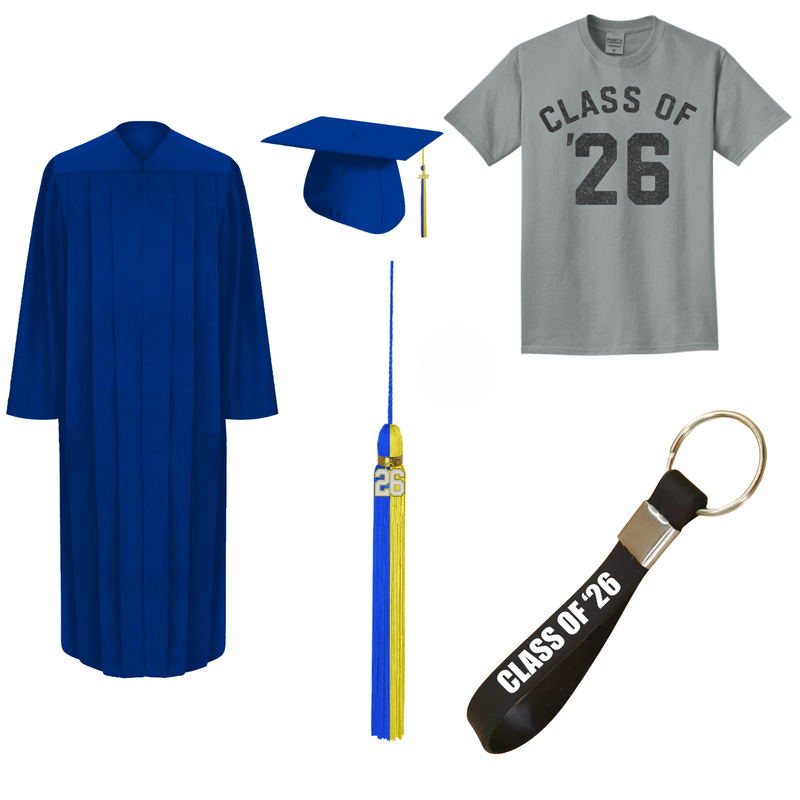 Cap & Gown Basic Package | Wilson Central High School