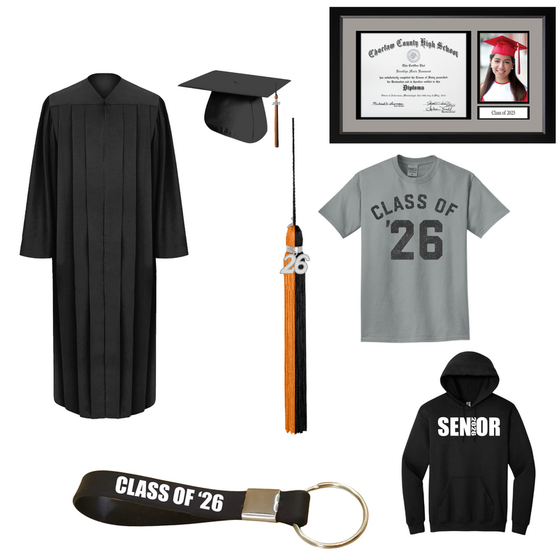 Cap & Gown Deluxe Package | Fairley High School