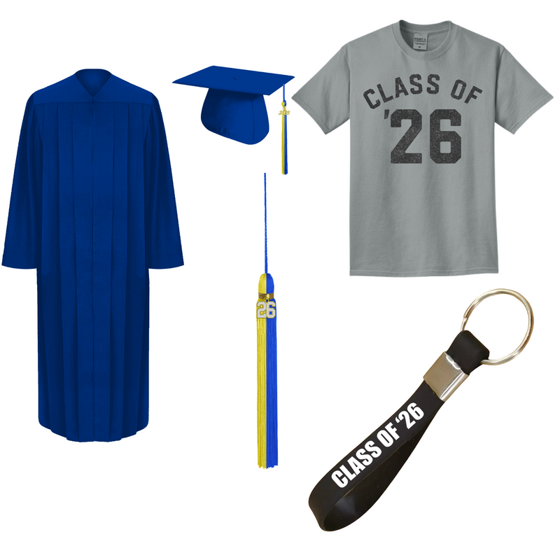Cap & Gown Basic Package | Mt. Juliet Christian Academy
