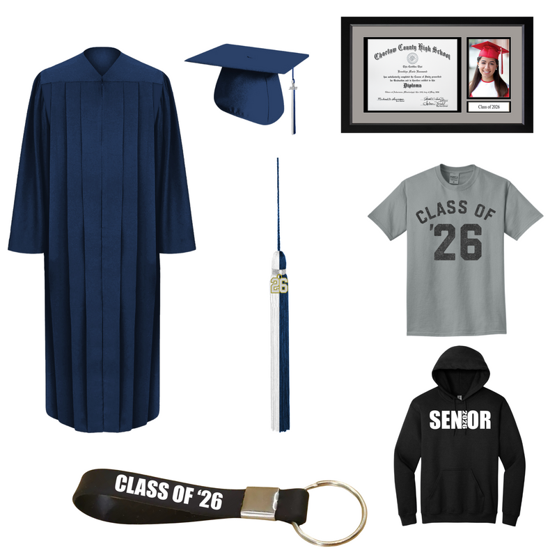 Cap & Gown Deluxe Package | MiaPrep Online High School