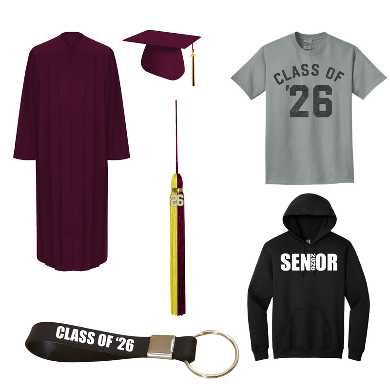 Cap & Gown Essential Package | Cannon Co High School