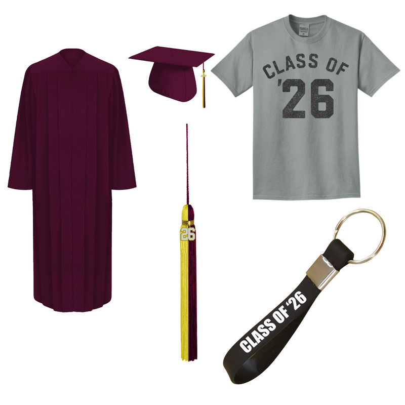 Cap & Gown Basic Package | Cannon Co High School