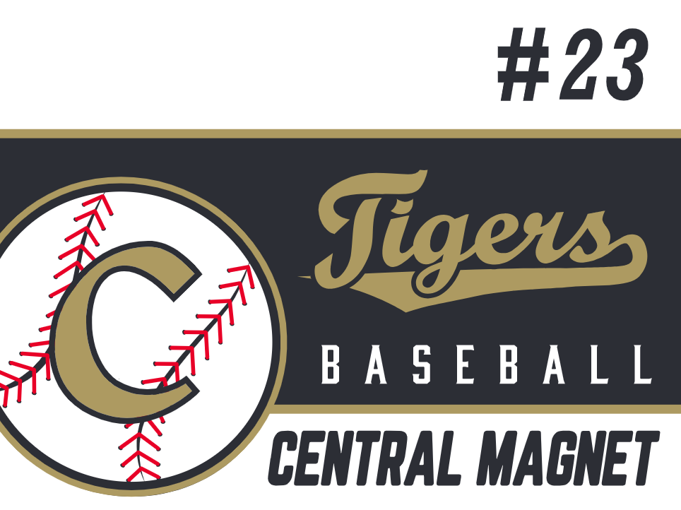Central Magnet Baseball Yard Sign