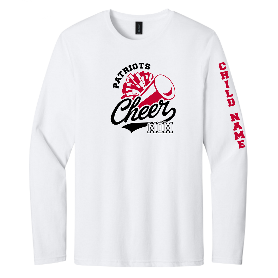 Page High School Cheer | Page Cheer Mom Long Sleeve T-Shirt