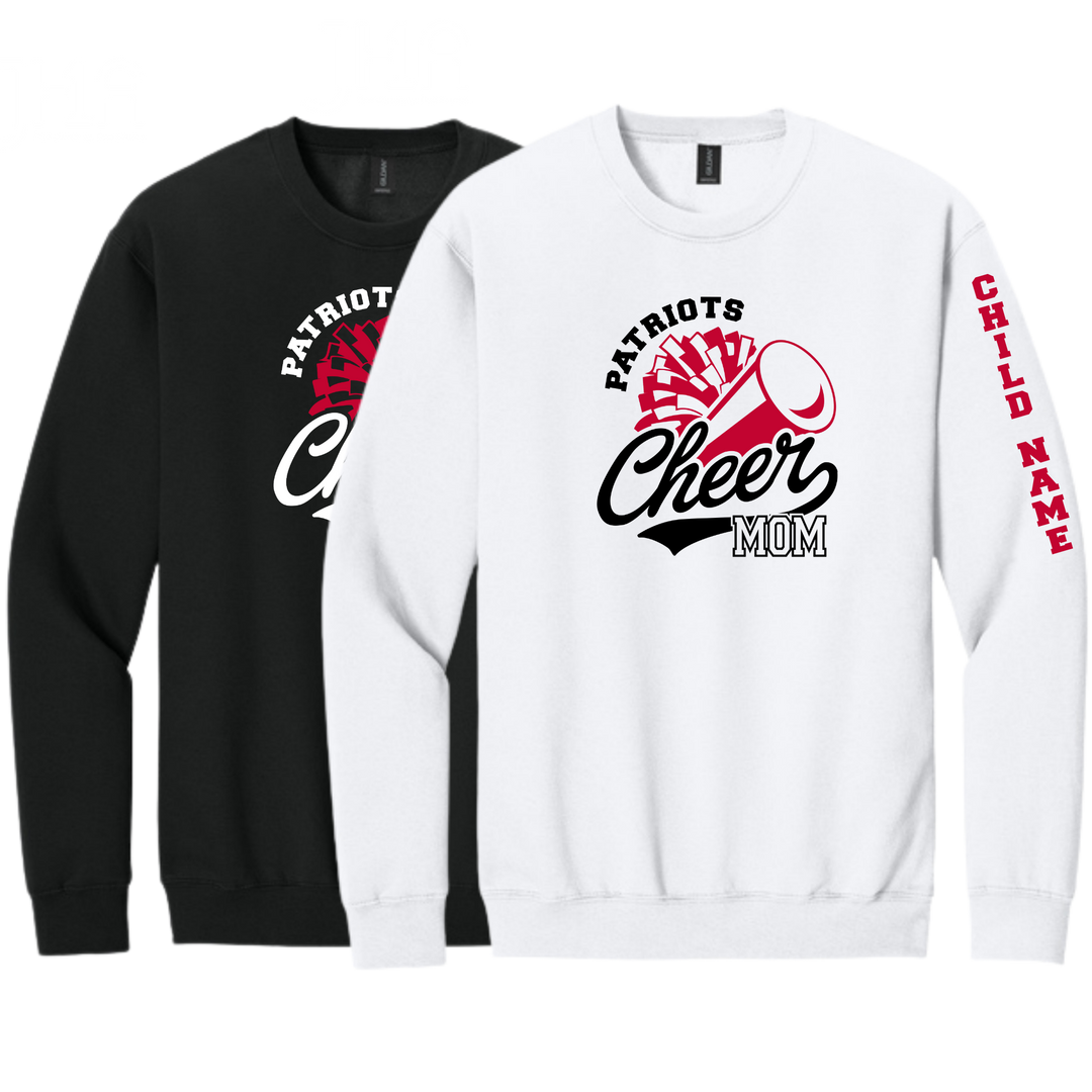 Page High School Cheer | Page Cheer Mom Crewneck Sweatshirt