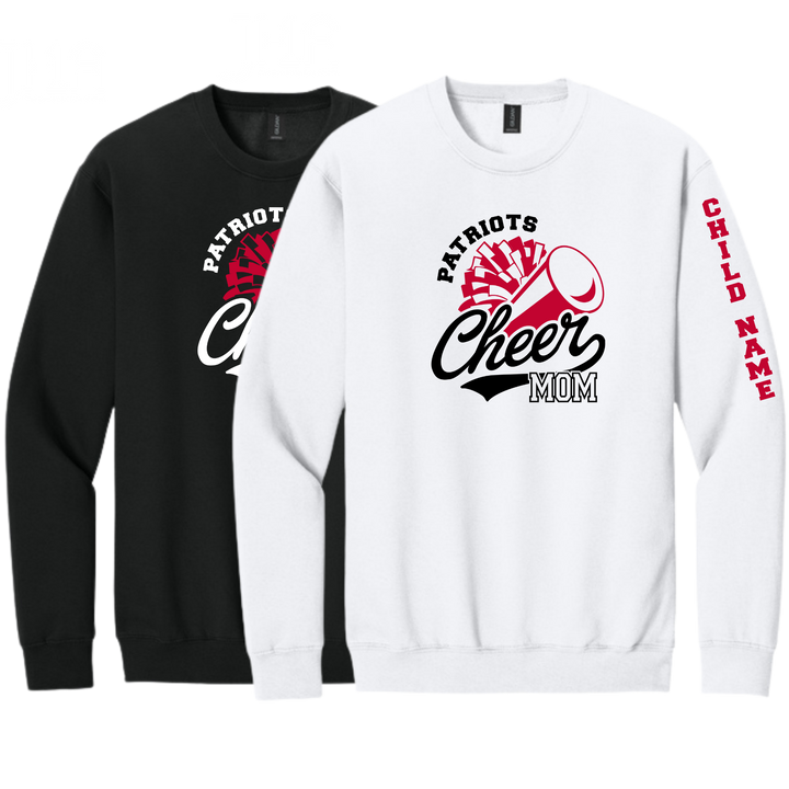 Page High School Cheer | Page Cheer Mom Crewneck Sweatshirt