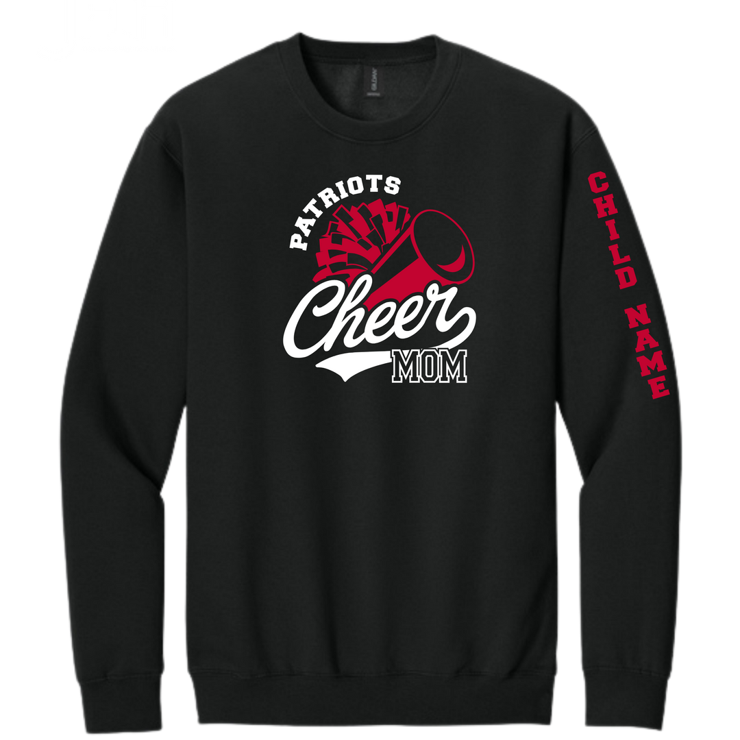 Page High School Cheer | Page Cheer Mom Crewneck Sweatshirt
