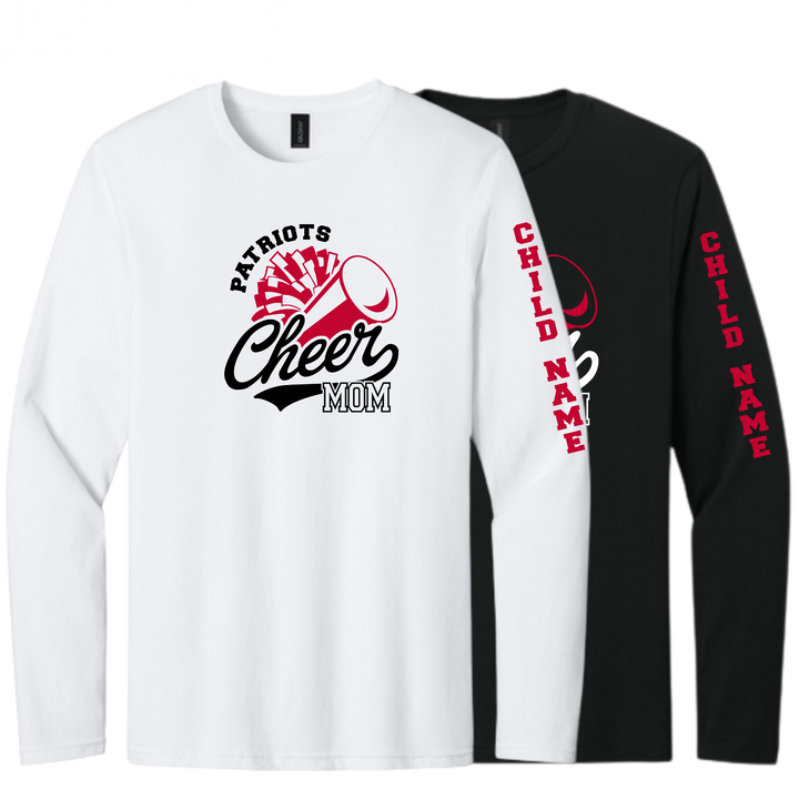 Page High School Cheer | Page Cheer Mom Long Sleeve T-Shirt
