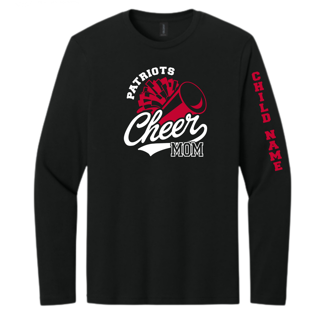 Page High School Cheer | Page Cheer Mom Long Sleeve T-Shirt