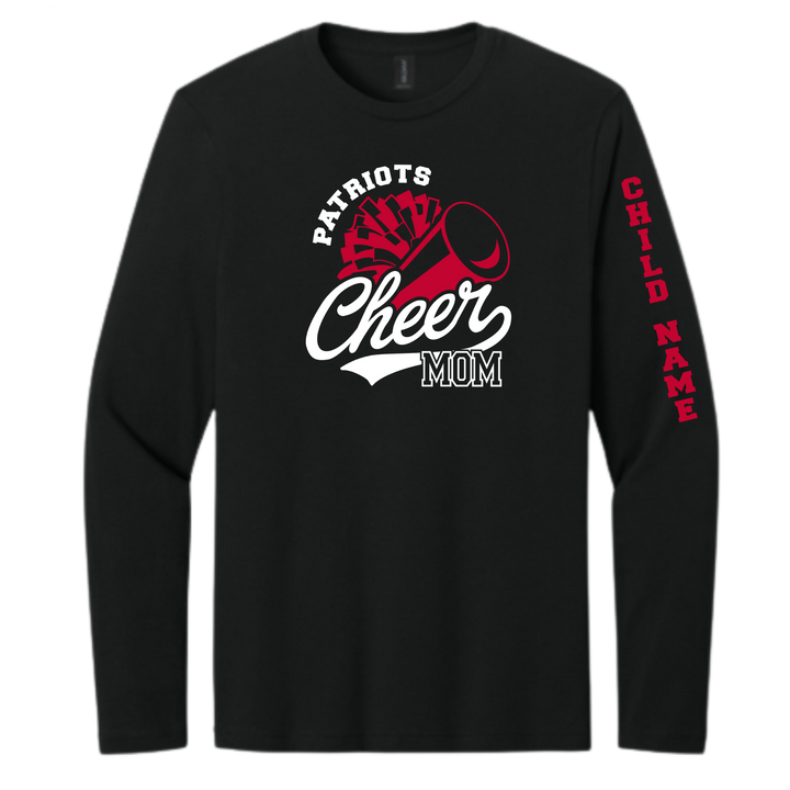 Page High School Cheer | Page Cheer Mom Long Sleeve T-Shirt