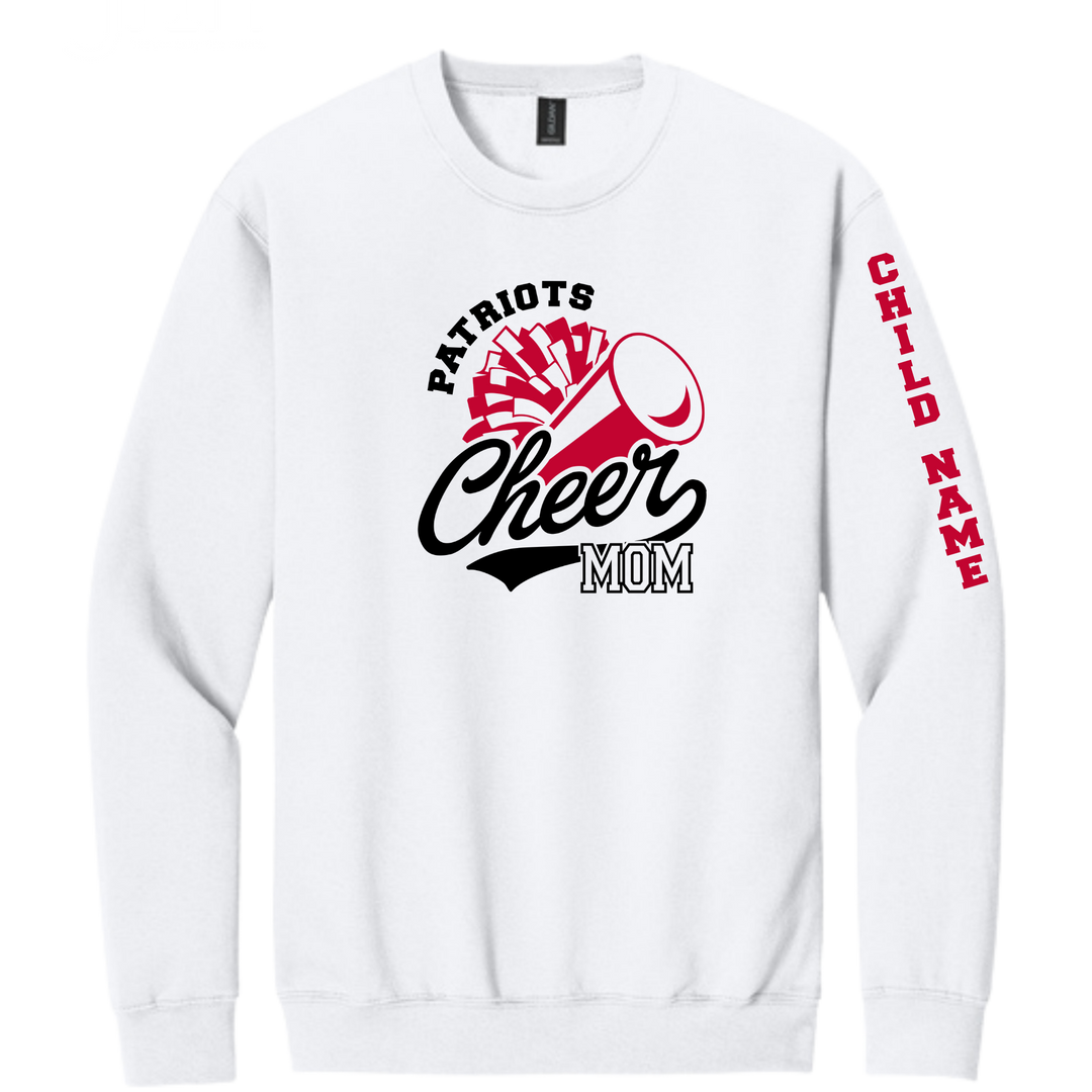 Page High School Cheer | Page Cheer Mom Crewneck Sweatshirt
