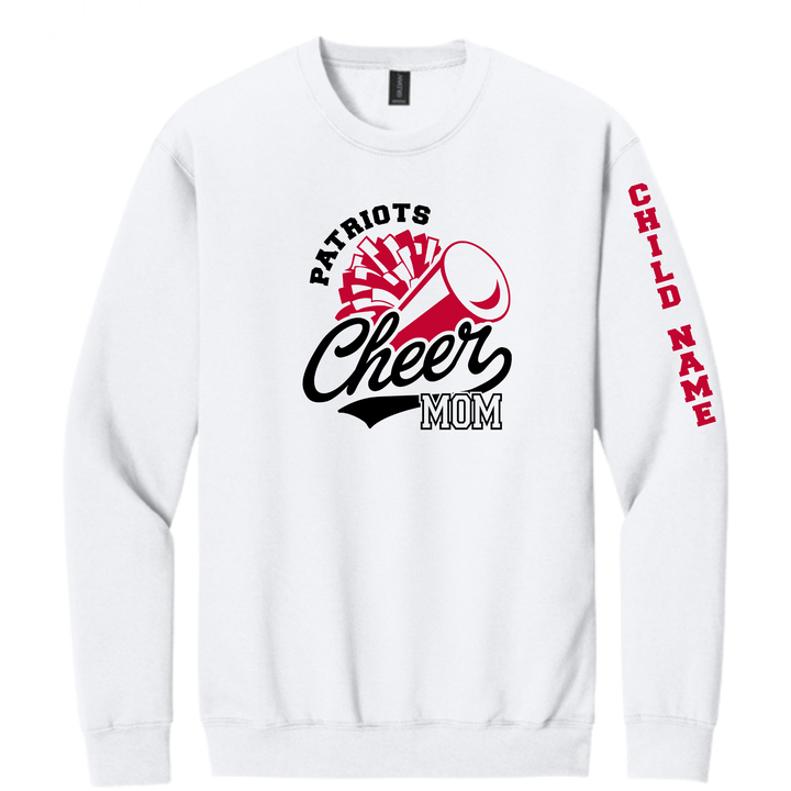 Page High School Cheer | Page Cheer Mom Crewneck Sweatshirt