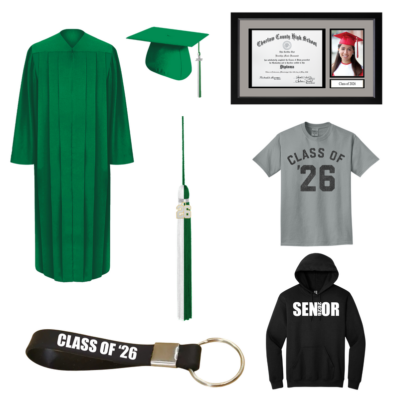 Cap & Gown Deluxe Package | Green Hill High School