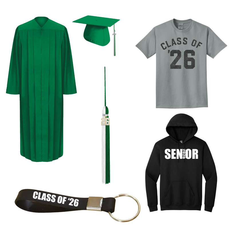 Cap & Gown Essential Package | Green Hill High School