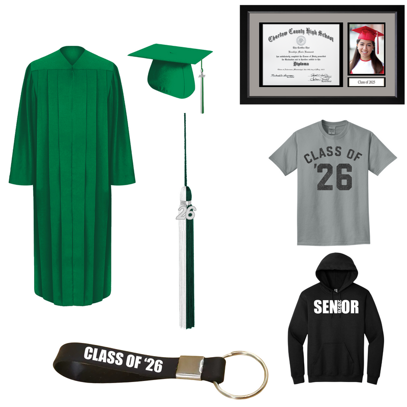 Cap & Gown Deluxe Package | Collinwood High School