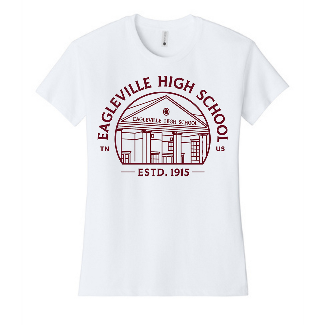 Community Ladies Relaxed Tee | Eagleville Football 2026