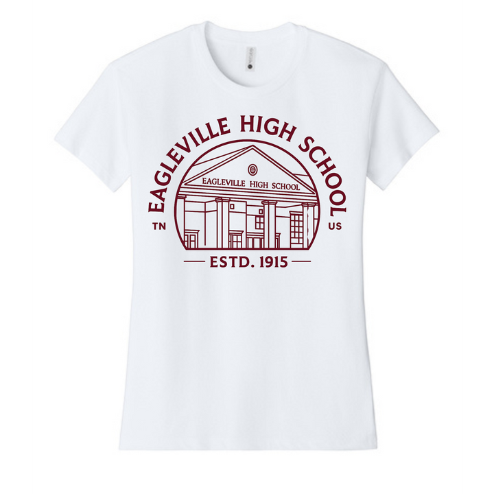 Community Ladies Relaxed Tee | Eagleville Football 2026