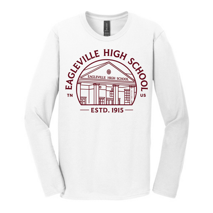 Community Softstyle Long-Sleeve Tee | Eagleville Football 2026