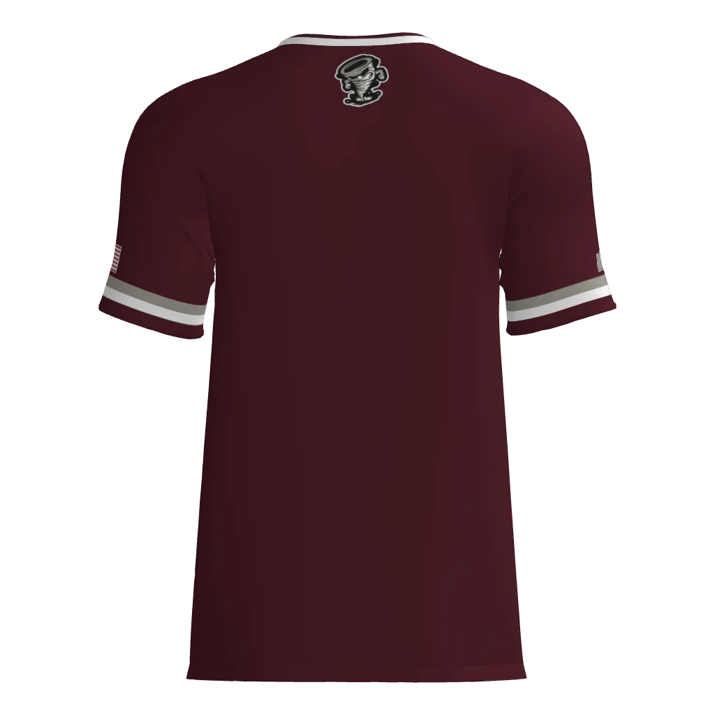 Twister Maroon Jersey | TN Twisters