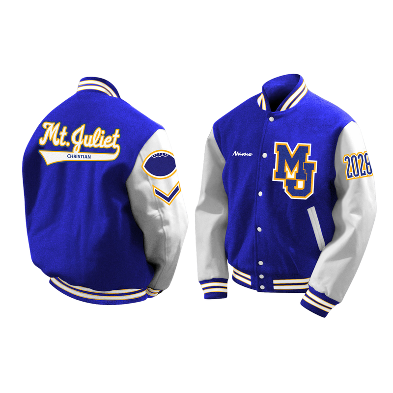 Mt. Juliet Christian Academy Letter Jacket Builder | Deluxe Package