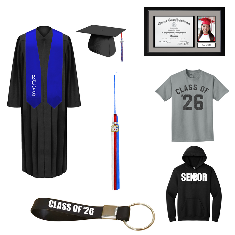 Cap & Gown Deluxe Package | Rutherford County Virtual School