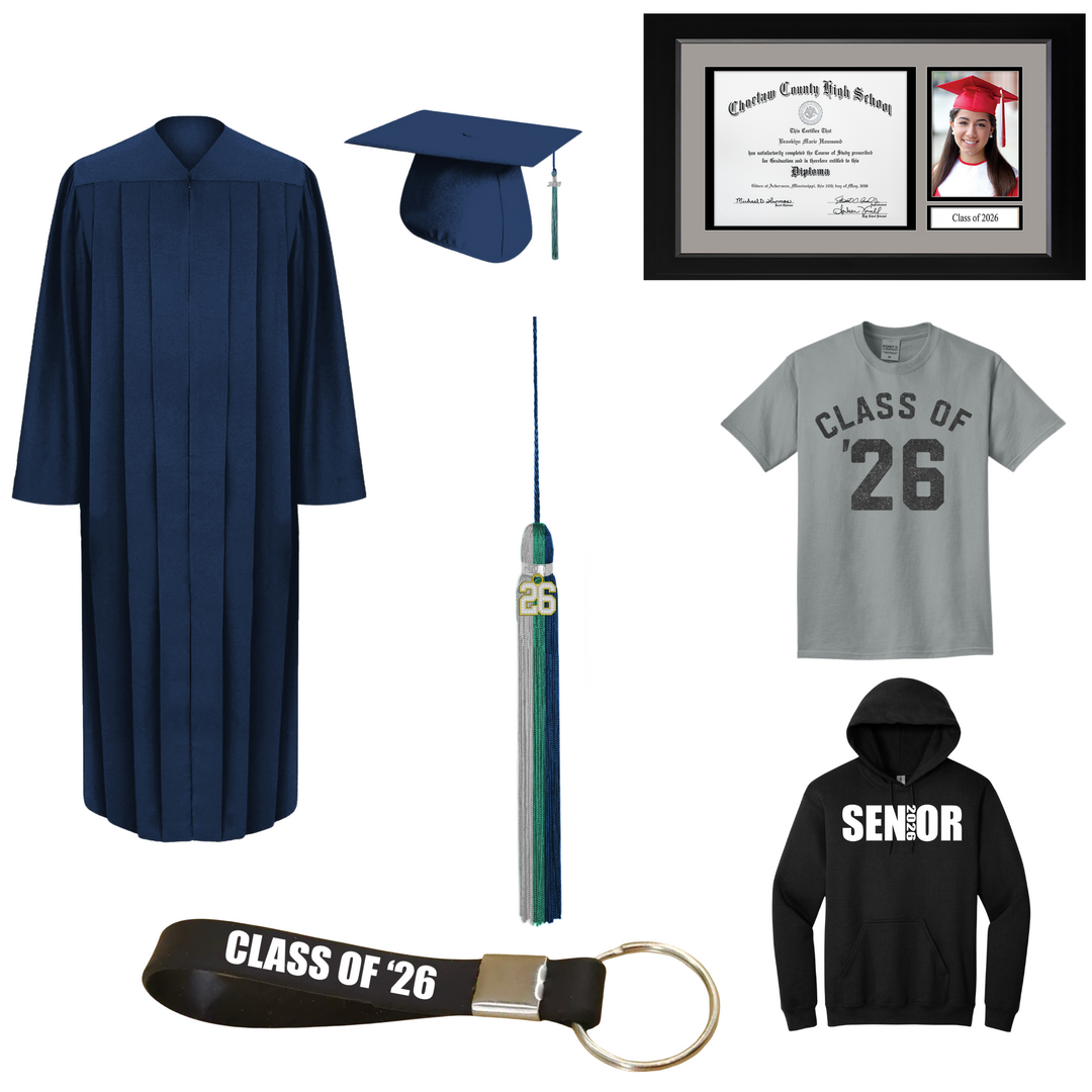 Cap & Gown Deluxe Package | Siegel High School