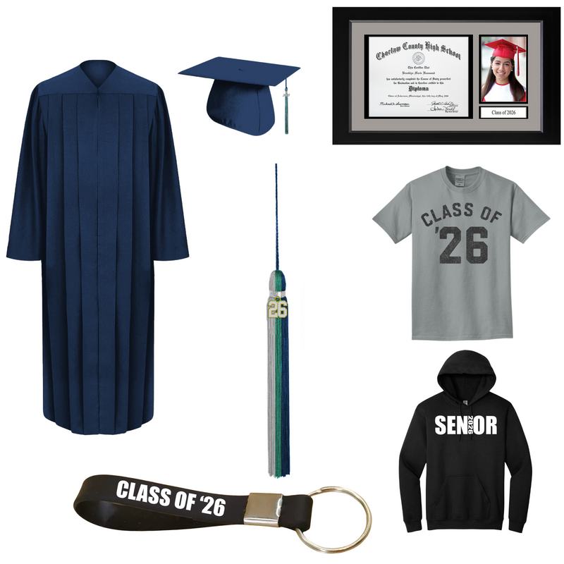 Cap & Gown Deluxe Package | Siegel High School