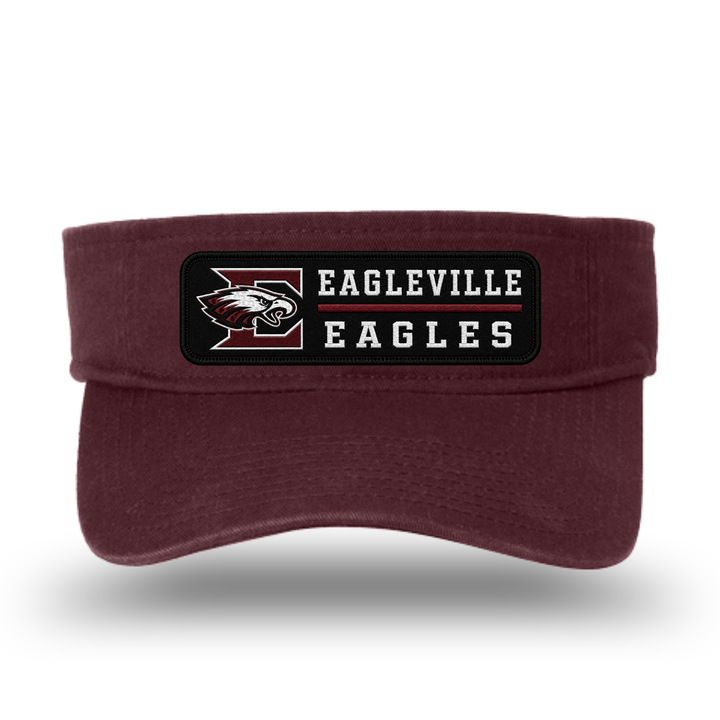 Cotton Twill Visor | Eagleville Football 2026