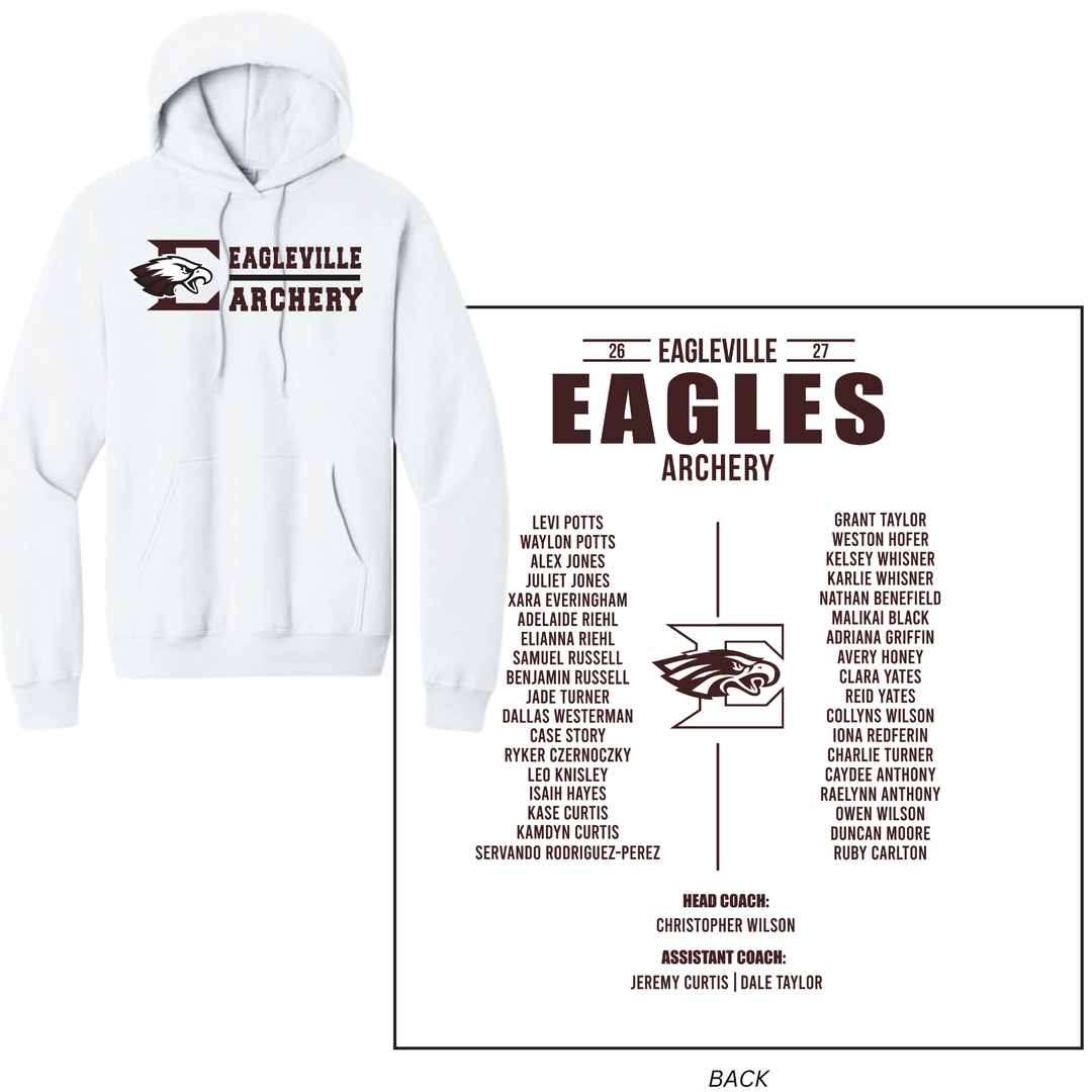 Roster Hoodie | Eagleville School Archery