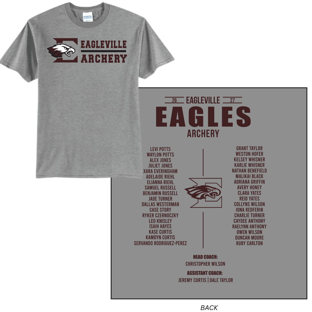 Roster Tee | Eagleville School Archery