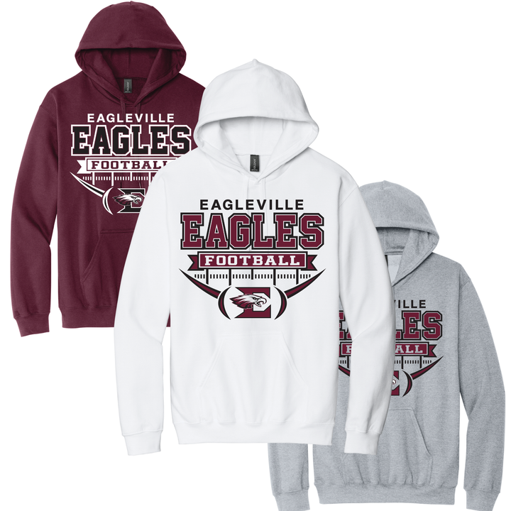 High School Roster Softstyle Hoodie | Eagleville Football 2026