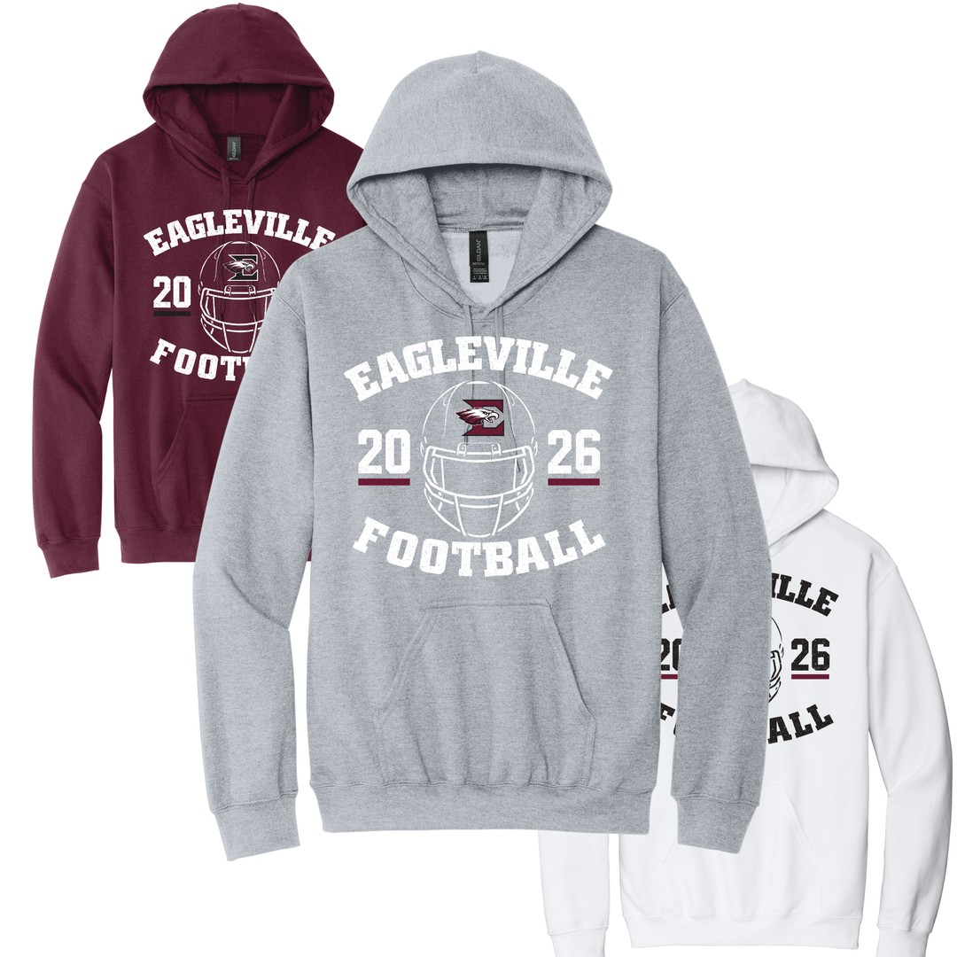 Eagleville Pride Softstyle Hoodie | Eagleville Football 2026