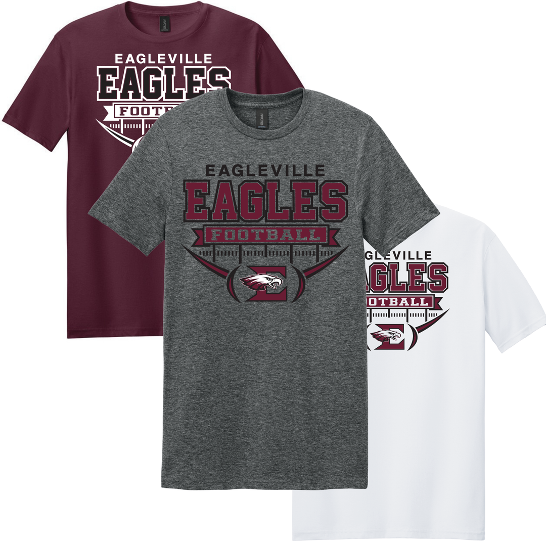 High School Roster Unisex Softstyle Tee | Eagleville Football 2026