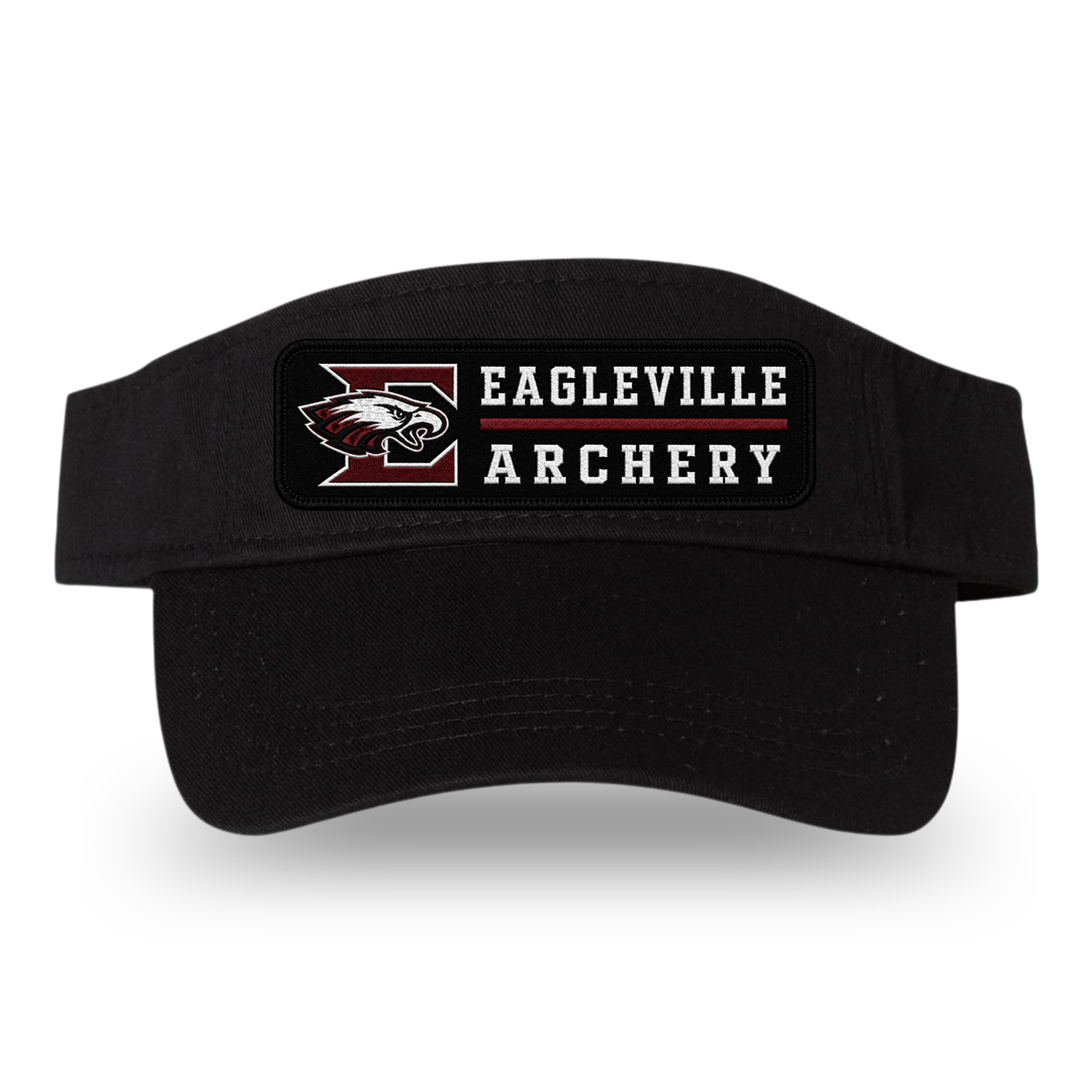 Patch Logo Classic Visor | Eagleville School Archery