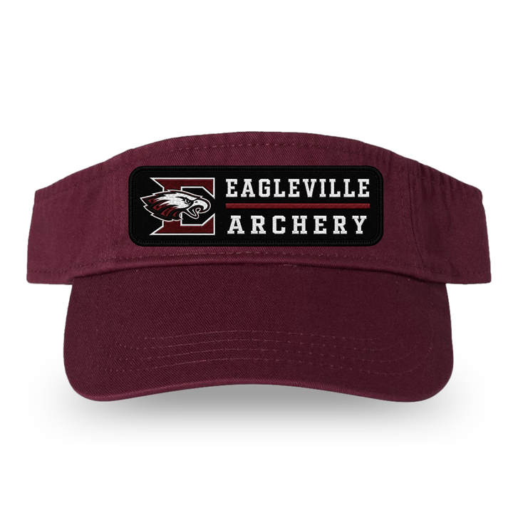 Patch Logo Classic Visor | Eagleville School Archery